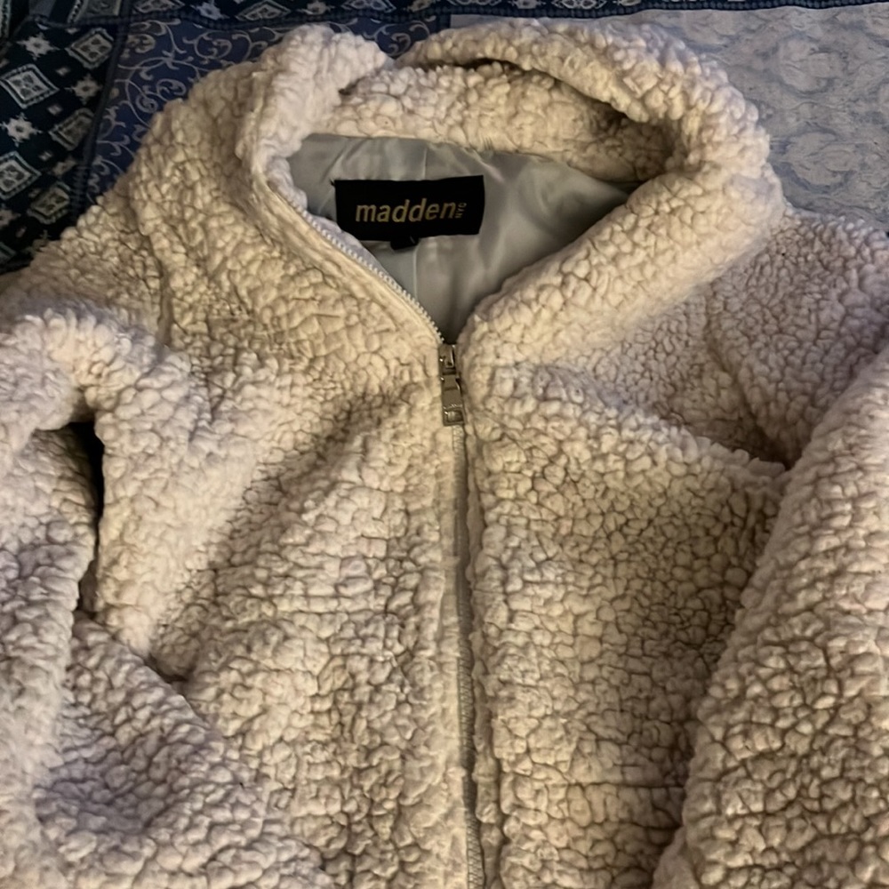 EUC Madden NYC teddy jacket